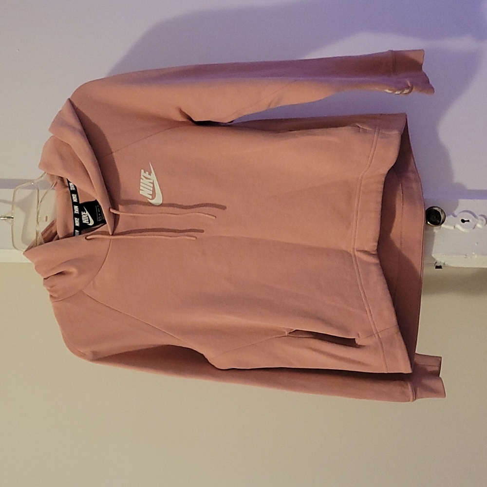 Pink nike hoodie